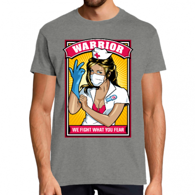T-shirt Covid-19 Warrior Infirmières