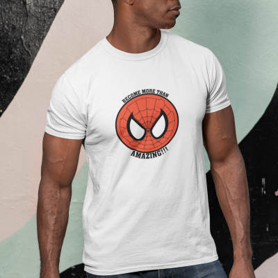 T-SHIRT BECOE MORE THAN AMAZING HOMME