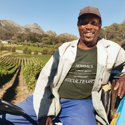 T-SHIRT MÉTIER LES MEILLEURS DEVIENNENT VITICULTEURS