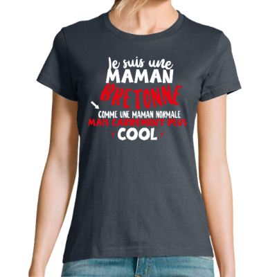 T-SHIRT MAMAN BRETONNE j'aime la bretagne