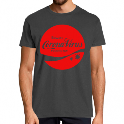T-shirt Covid-19 Coca-cola