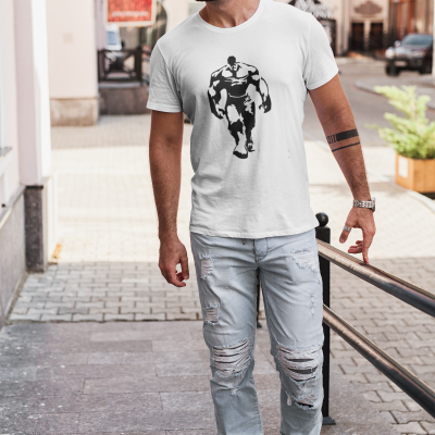 T-SHIRT HULK MARCHE HOMME