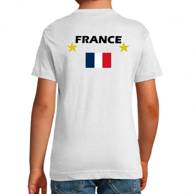 T-shirt Enfant France - Drapeau Tricolore