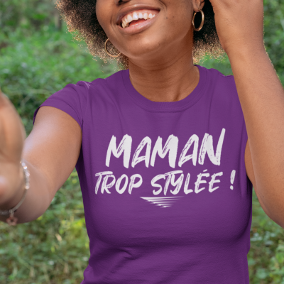T-shirt maman trop stylée
