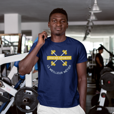 T-SHIRT COACHS SPORTIF POUR HOMME
