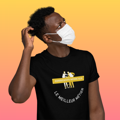 T-SHIRT ASSISTANTS MÉDICALS LE MEILLEUR MÉTIER POUR HOMME