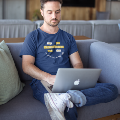T-SHIRT PROGRAMMEURS LE MEILLEUR MÉTIER POUR HOMME