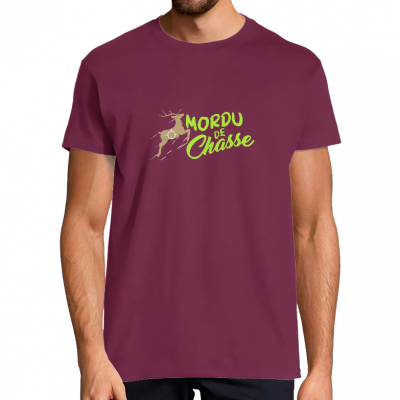 T-Shirt Homme Mordu de Chasse
