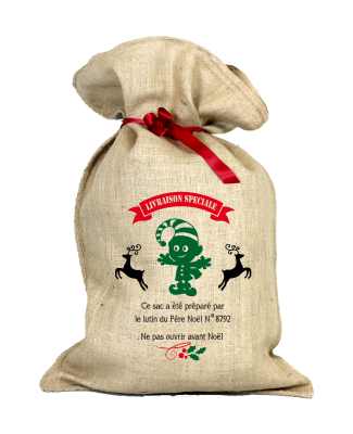 HOTTE DE NOEL - LUTIN DE NOËL