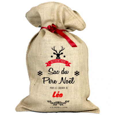 HOTTE DE NOËL - AUTHENTIQUE SAC DU PERE NOEL