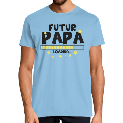 T-shirt futur papa Cadeau annonce grossesse original