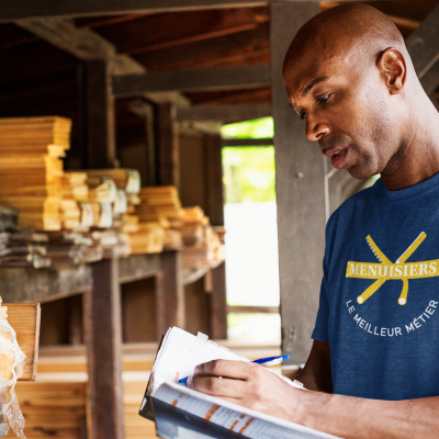 T-SHIRT MENUISIERS POUR HOMME