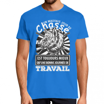 T-shirt Un Mauvais Jour de Chasse