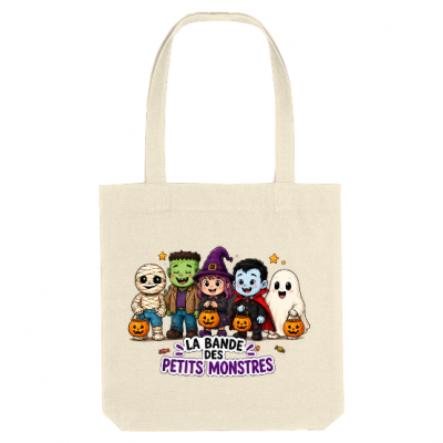 Tote Bag Halloween « La Bande des Petits Monstres »