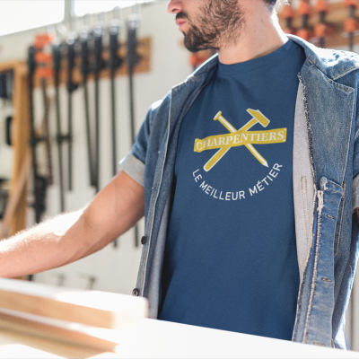T-SHIRT CHARPENTIERS POUR HOMME