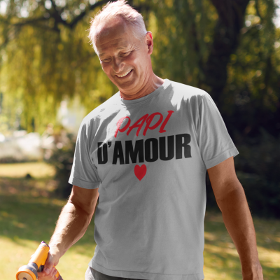 T-shirt Papi d'amour