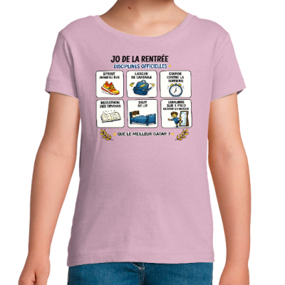 T-shirt rentrée – Jeux de la rentrée, que le meilleur gagne !