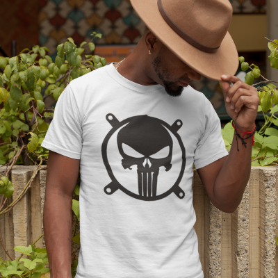T-SHIRT THE PUNISHER LOGO HOMME