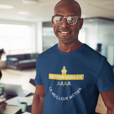 T-SHIRT RESPONSABLES LE MEILLEUR MÉTIER POUR HOMME