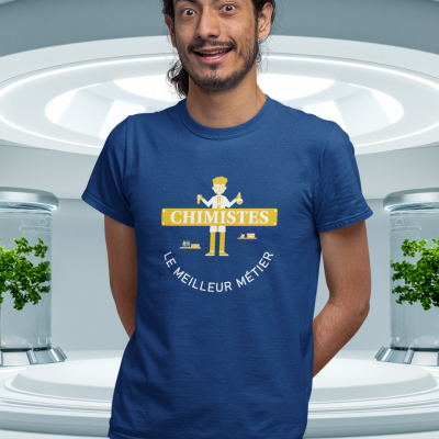 T-SHIRT CHIMISTES LE MEILLEUR MÉTIER POUR HOMME