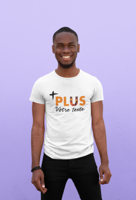 T-SHIRT BLANC PLUS à compléter