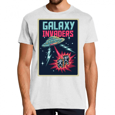 Galaxy Invaders - Tshirt OVNIS
