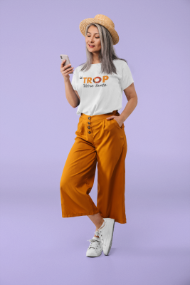 T-SHIRT FEMME A COMPLETER