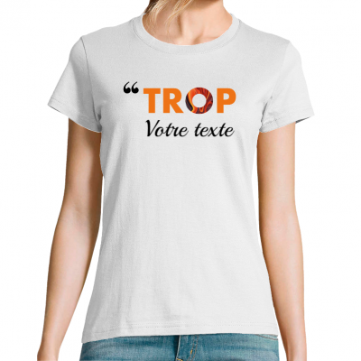 T-SHIRT FEMME A COMPLETER