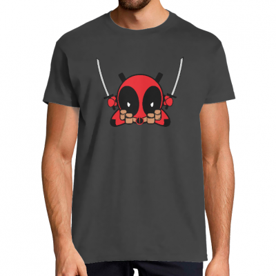 T-SHIRT DEADPOOL STORMS HOMME