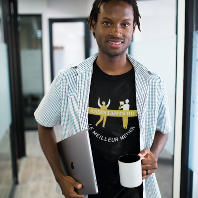 T-SHIRT ASSISTANTS RH LE MEILLEUR MÉTIER POUR HOMME