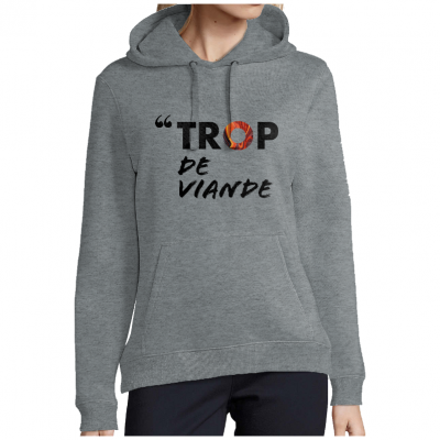 SWEAT-SHIRT TROP de viande