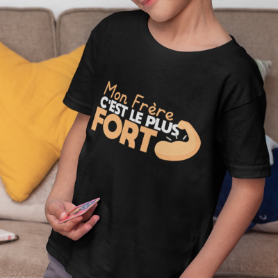 T-shirt Frère le plus fort