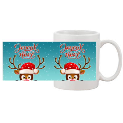 MUG - RENNE DE NOËL