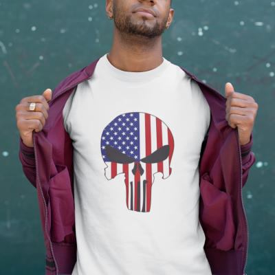 T-SHIRT THE PUNISHER STATES HOMME