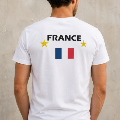 -shirt Homme France - Drapeau Tricolore
