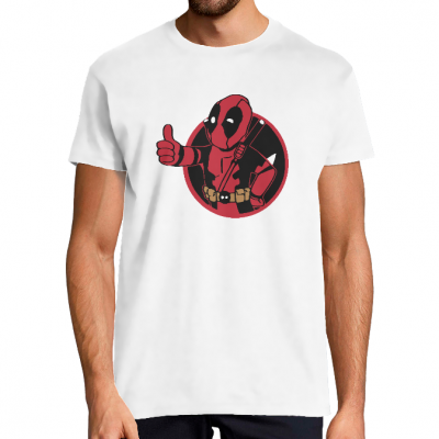 T-SHIRT DEADPOOL TOP HOMME