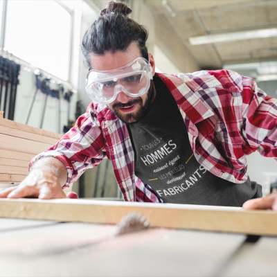 T-SHIRT MÉTIER LES MEILLEURS DEVIENNENT FABRICANTS