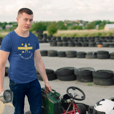 T-SHIRT GRAISSEURS LE MEILLEUR MÉTIER POUR HOMME