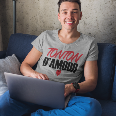 T-shirt Tonton d'amour