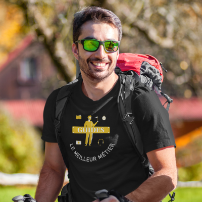 T-SHIRT GUIDES LE MEILLEUR MÉTIER POUR HOMME