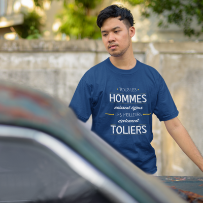 T-SHIRT MÉTIER LES MEILLEURS DEVIENNENT TÔLIERS