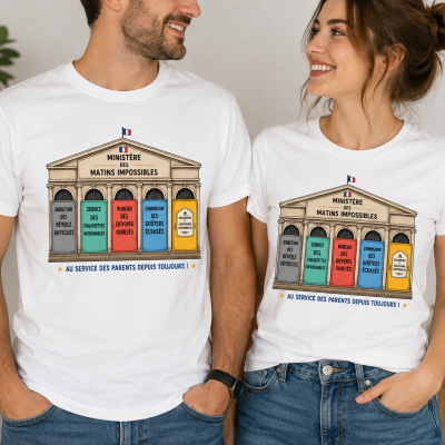 T-shirt rentrée – Ministère des matins impossibles