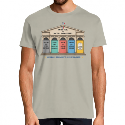 T-shirt rentrée – Ministère des matins impossibles