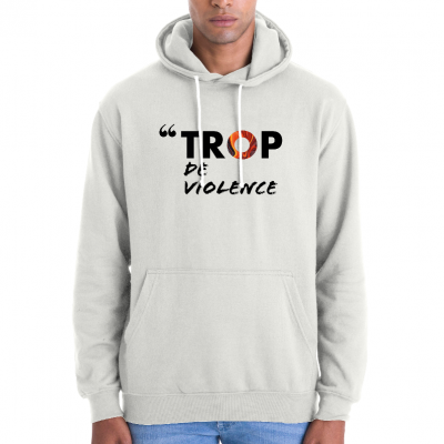 SWEAT-SHIRT TROP de violence