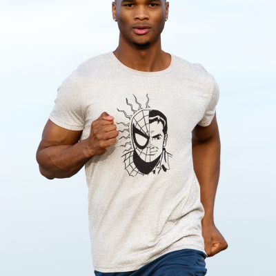 T-SHIRT SPIDER-MAN ET PETER PARKER HOMME