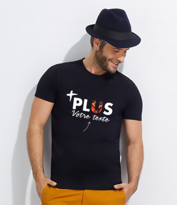 T-SHIRT PLUS NOIR à compléter