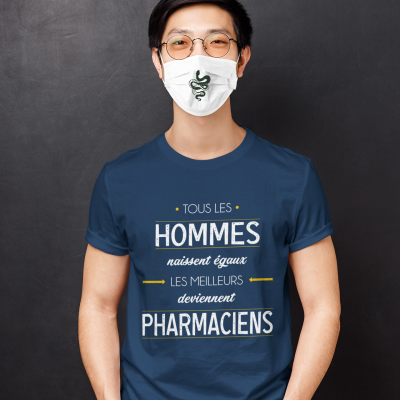 T-SHIRT MÉTIER LES MEILLEURS DEVIENNENT PHARMACIENS