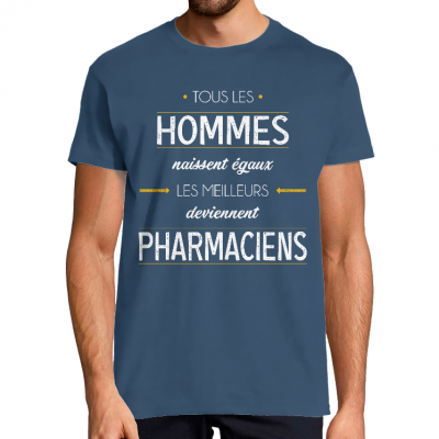 T-SHIRT MÉTIER LES MEILLEURS DEVIENNENT PHARMACIENS