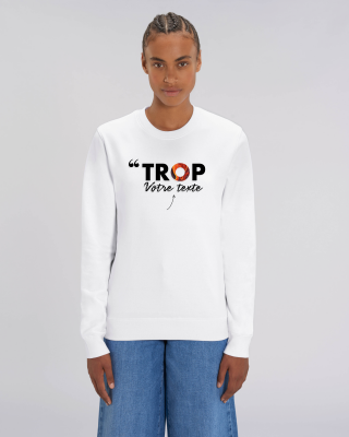 SWEAT-SHIRT RAS DU COU MIXTE - A COMPLETER