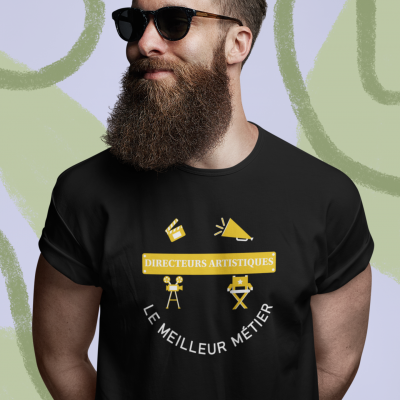 T-SHIRT DIRECTEURS ARTISTIQUES LE MEILLEUR MÉTIER POUR HOMME